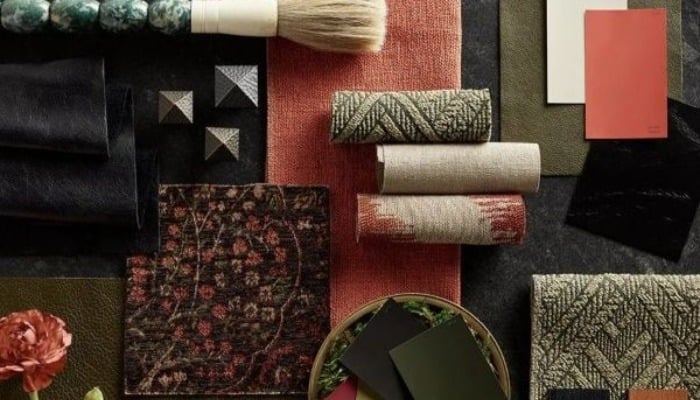 Table décor sample by Woodbridge Interiors in Arizona